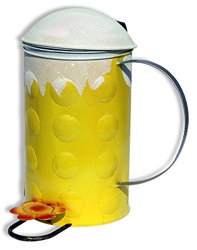 Dekorativer Bierglas Treteimer Abfalleimer Pushmülleimer Papierkorb Mülleimer 03 von WOGEKA ART