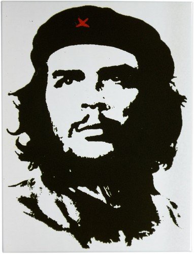 Kühlschrank Metall Magnet 6x8 cm Guevara Nostalgie Tin Sign EMAG167 von WOGEKA ART