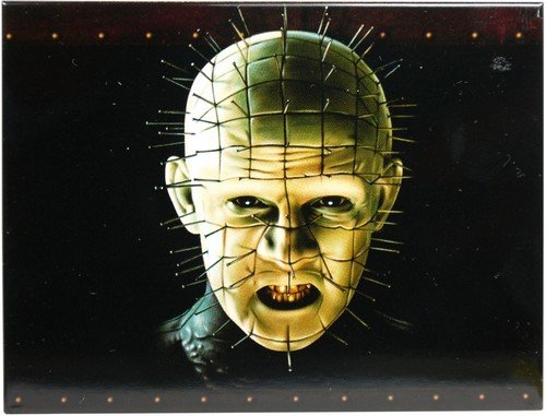 Kühlschrank Metall Magnet 6x8 cm Pinhead - Hellraiser Nostalgie Tin Sign EMAG59 von WOGEKA ART