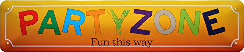 Partyzone Fun This Way Straßenschild Blechschild 46 x 10 cm STR79 Partyzone Fun This Way Straßenschild Blechschild 46 x 10 cm STR79 von WOGEKA ART