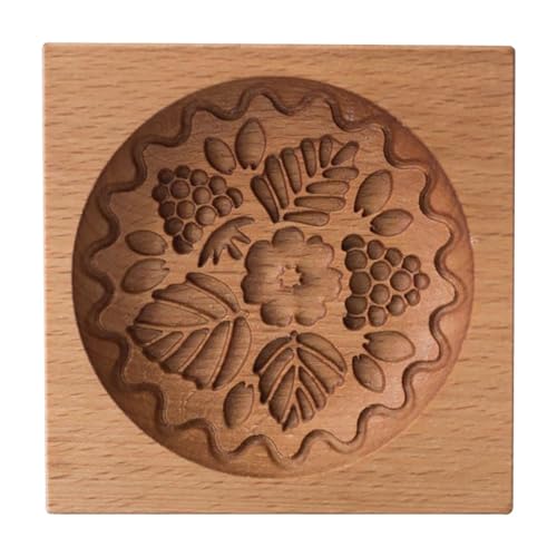 Backform Aus - Holzbackform D-IY Model Backform Herzform Keksformen, Cookie-Stempel Plätzchen-Ausstecher -Model-Backform Cookie Cutter Für Kekse von WOGXN