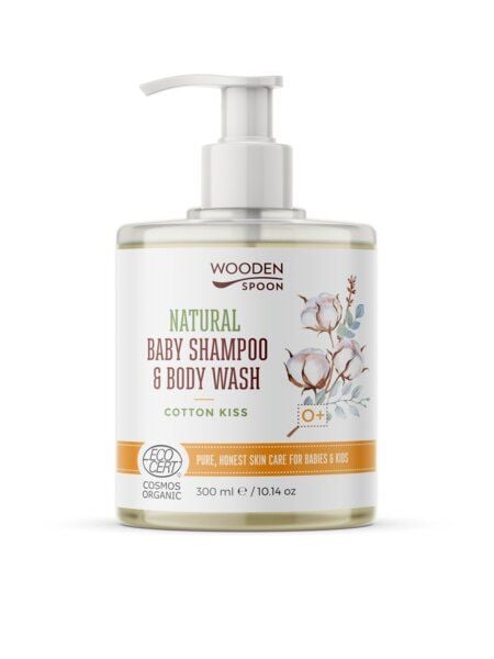 WOHL2BE | Auf ins Premium-Wohl Baby-Naturshampoo für Haar und Körper „Baumwollkuss“ - 100% organisch von WOHL2BE | Auf ins Premium-Wohl