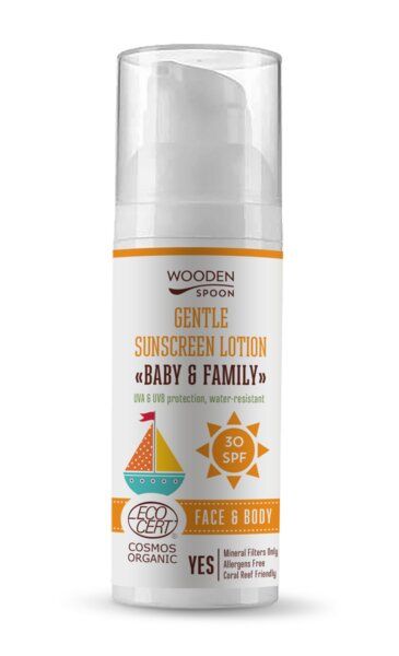 WOHL2BE | Auf ins Premium-Wohl Bio Sonnenschutzlotion „Baby&Family“ SPF 30 mit transparentem Zink - keine Flecken mehr von WOHL2BE | Auf ins Premium-Wohl