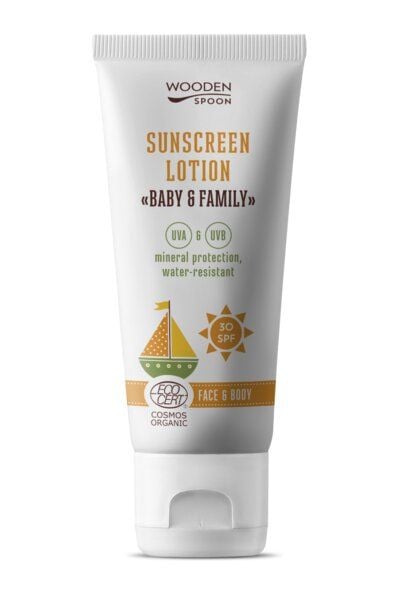 WOHL2BE | Auf ins Premium-Wohl Bio Sonnenschutzlotion „Baby&Family“ SPF 30 mit transparentem Zink - keine Flecken mehr von WOHL2BE | Auf ins Premium-Wohl