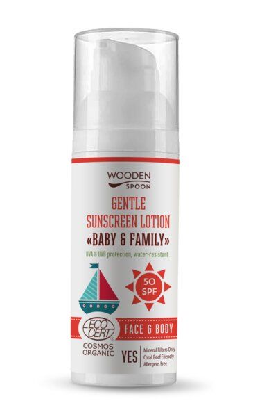 WOHL2BE | Auf ins Premium-Wohl Bio Sonnenschutzlotion „Baby&Family“ SPF 50 mit transparentem Zink - keine Flecken mehr von WOHL2BE | Auf ins Premium-Wohl