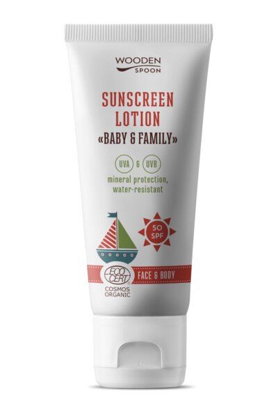 WOHL2BE | Auf ins Premium-Wohl Bio Sonnenschutzlotion „Baby&Family“ SPF 50 mit transparentem Zink - keine Flecken mehr von WOHL2BE | Auf ins Premium-Wohl