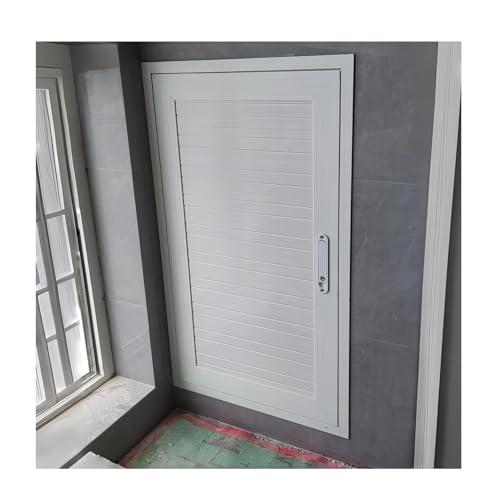 Dekorative Zugangsplatte für Sanitärinstallationen, Aluminium-Zugangstür für Wandverkleidungen mit Türgriff, Schlüsselanlagen-Zugangsplatte für Trockenbau für Trockenbau, Wand (Weiß, 40 x 60 cm) Dekorative Zugangsplatte für Sanitärinstallationen, Aluminium-Zugangstür für Wandverkleidungen mit Türgriff, Schlüsselanlagen-Zugangsplatte für Trockenbau für Trockenbau, Wand (Weiß, 40 x 60 cm) von WOHNZA