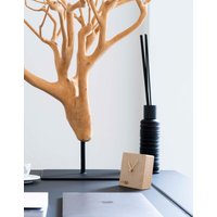 Wotime | Uhr Stehende Eichenholz 10, 5x10, 5x3, 5cm von WOHOOD