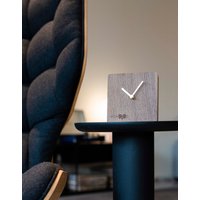 Wotime | Uhr Stehende Walnussholz 10, 5x10, 5x3, 5cm von WOHOOD