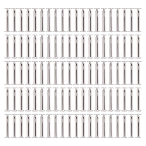 100 Pairs M2 Stainless Steel Rivets, Secure Fastening Pop Rivet Tool with Hex Head for Metal, Furniture, Automotive, Instruments 3 X 18 X 6mm (3 * 18 * 6mm) von WOHPNLE