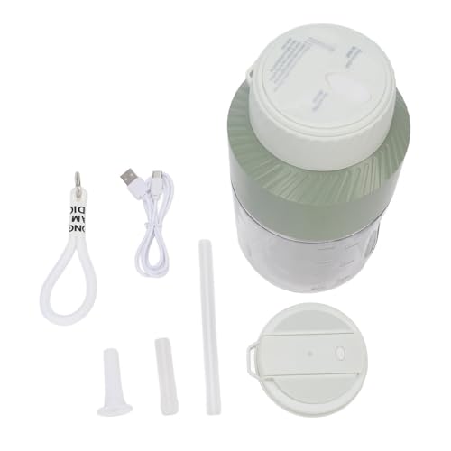 1000mL USB Rechargeable Mini Electric Blender Cup, Portable Juicer Blender for Smoothies Fruit Mixer Portable Blender Cup for Travel Outdoor Home Use von WOHPNLE