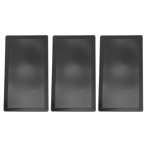 10pcs Staubfilter, Magnetrahmen PC Lüfter Staubnetzkühler -Filter PVC -Maschengrill Ultra feine Löcher Computerventilator Grill für Computerkühler PSU -Router von WOHPNLE