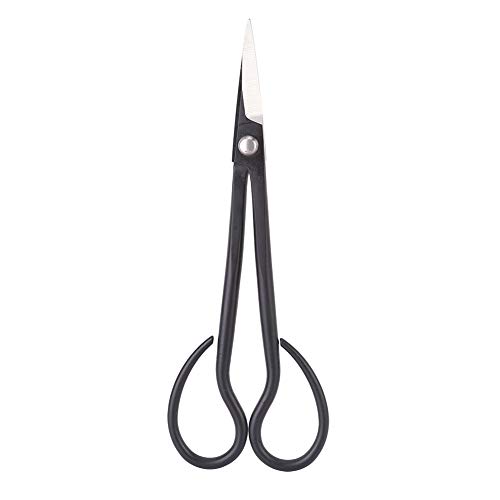 185 mm verkleideter Stahl Bonsai Schere, Premium -Stahl -Schnitt -Garten -Handfalter Pflanzenschere Bud Trimming Scissors mit ergonomischem Anti -Schlupf -Griff für kleine Zweige von WOHPNLE
