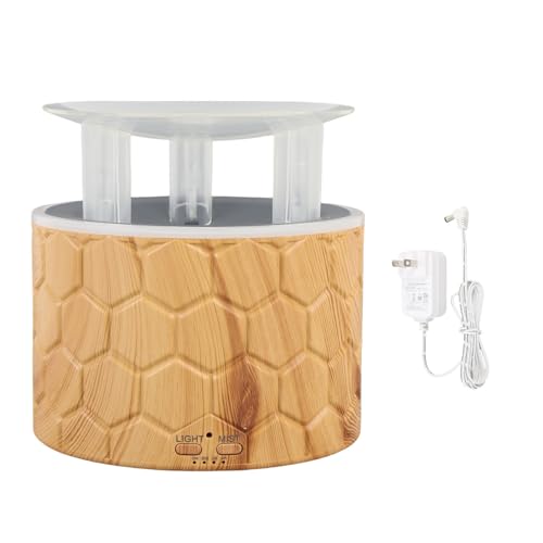 3 In 1 ScentTherapy -Luftbefeuchter, ätherischer Öldiffusor mit Nachtleuchten kühler Nebel -Duftluft und duftender Diffusor für Zuhause, Büro, Schlafzimmer 3 In 1 ScentTherapy -Luftbefeuchter, ätherischer Öldiffusor mit Nachtleuchten kühler Nebel -Duftluft und duftender Diffusor für Zuhause, Büro, Schlafzimmer von WOHPNLE