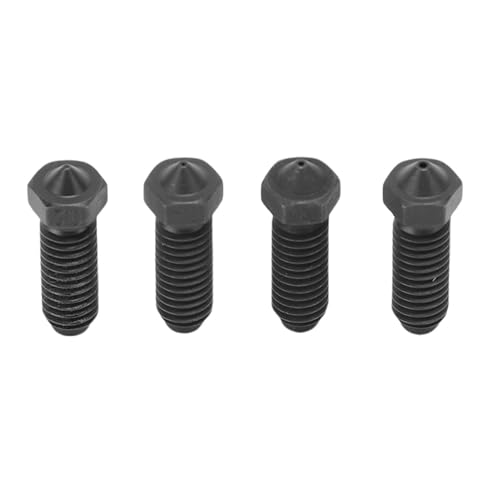 40 Stück 3D-Druckerdüsen, 0,2 0,4 0,6 0,8 mm Düsen aus gehärtetem Stahl, verschleißfeste Hochtemperatur-3D-Druckerteile für Kobra S1, Combo, ACE Pro von WOHPNLE