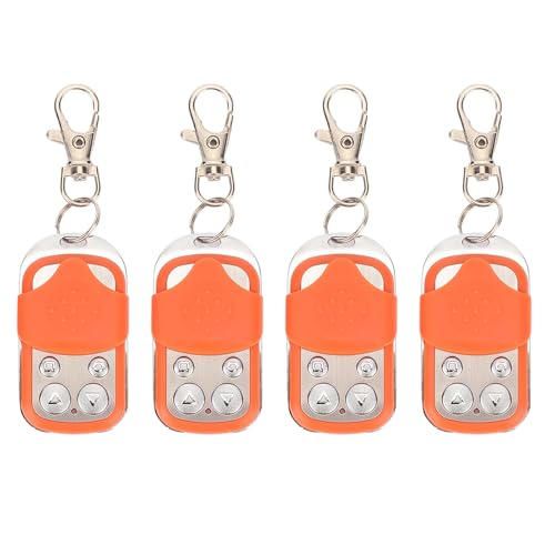 433.92MHz Universal Gate Opener Fernbedienung, 4PCS Keychain Electric Gate Fernbedienung Automatische Tür Fernbedienung mit Langstrecken -FOB für Garage Warehouse Coop 433.92MHz Universal Gate Opener Fernbedienung, 4PCS Keychain Electric Gate Fernbedienung Automatische Tür Fernbedienung mit Langstrecken -FOB für Garage Warehouse Coop von WOHPNLE