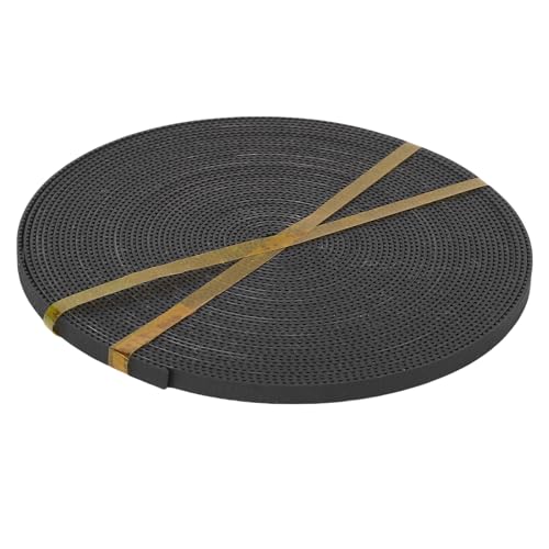 6 mm x10 m Neopren 2GT -Timinggürtel, Antriebsgürtel mit feinem Gummimaterial und Design für 3D -Drucker -CNC -Maschine und Robotik von WOHPNLE