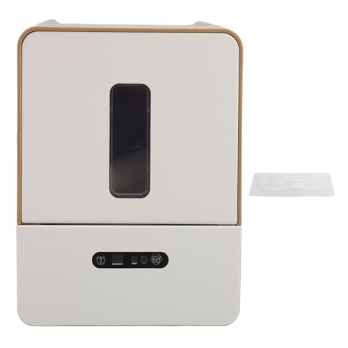 Automatischer Papierhandtuchspender, berührungslose elektrische Wandmontage -Toilettenpapierhalter mit Nachtleichter Smart Touch Handelshalter für Küchenbad (Braun) von WOHPNLE
