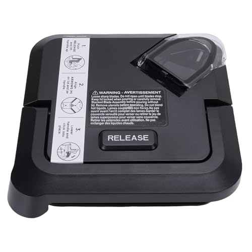Blender Locking Lid, Secure Abs Blender Top Lid Cover Replacement Parts Food Grade Material Top Locking Lid Cover for Bl770 Bl771 Bl773 Blender Locking Lid, Secure Abs Blender Top Lid Cover Replacement Parts Food Grade Material Top Locking Lid Cover for Bl770 Bl771 Bl773 von WOHPNLE