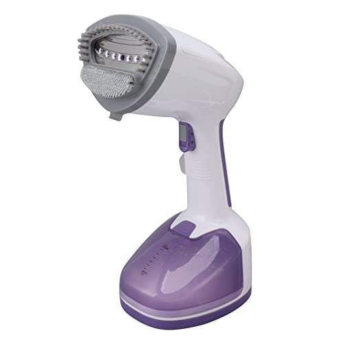 Dampfer für Kleidung, 1500W tragbarer Handheld -Kleidung Dampfer Starker durchdringender Dampfkleidungsstoff Falten -Remover für Heimbüroreisen (Hellviolett) von WOHPNLE