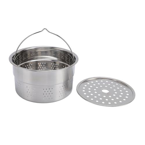 Edelstahl -Dampferkorb für TM5 TM6, große Kapazität Gemüse Dampfkorb Hähne Spülmaschine Safer Dampftopf für dämpfen Fleisch Fleisch Fisch Reis Gemüse Gemüse von WOHPNLE