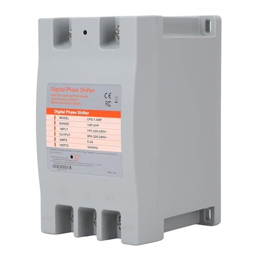 Einphase bis 3 Phasenwandler, genaue multifunktionale digitale Phasenschieber -Variable -Frequenz -Antriebsregelwechselrichter für elektrische Werkzeuge, mechanische Geräte Einphase bis 3 Phasenwandler, genaue multifunktionale digitale Phasenschieber -Variable -Frequenz -Antriebsregelwechselrichter für elektrische Werkzeuge, mechanische Geräte von WOHPNLE