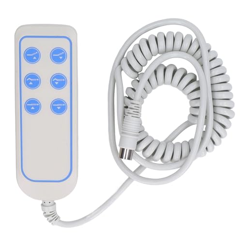 Electric PVC IP66 Wear Proof Lifting Bed Controller, 8 Pin Plug Watertight Dust proof Lift Chair Hand Control Recliner Remote Hand Control for Electric Beds & Lifting Tables Electric PVC IP66 Wear Proof Lifting Bed Controller, 8 Pin Plug Watertight Dust proof Lift Chair Hand Control Recliner Remote Hand Control for Electric Beds & Lifting Tables von WOHPNLE