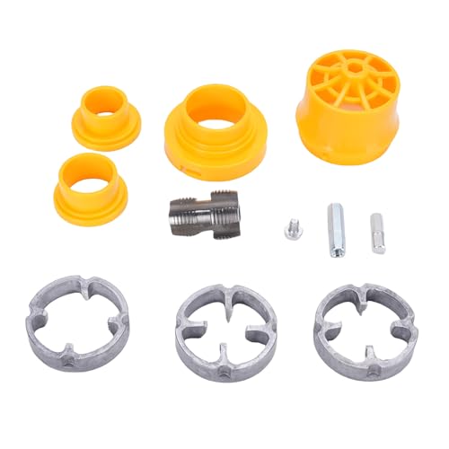 Elektrische Bohrer kompatible PVC Pipe Threader -Kit, Multifunktionelle Pipe -Threader Sanitär Werkzeugrohrgrößen Retheading -Werkzeugrohr -Rohrgewinde -Maker -Werkzeug für von WOHPNLE