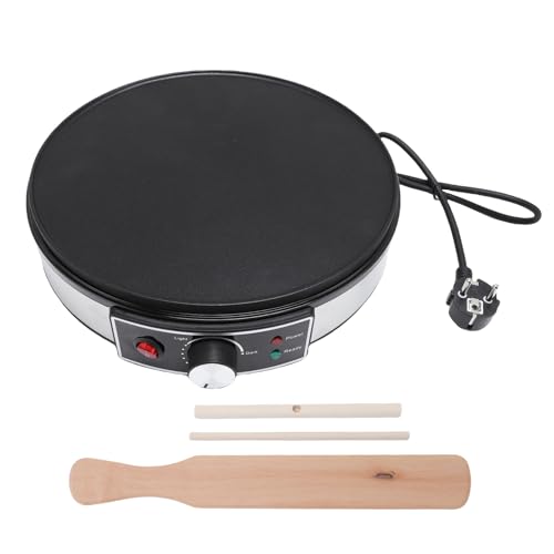 Elektrischer Gripp Crepe Maker, 11,8 -Zoll -LED -Indikatoren Einstellbare Temperaturregelung Anti -Stick -Krepp -Pan -Krepphersteller -Pfanne mit Teigverteiler Spatel Eu -Stecker Elektrischer Gripp Crepe Maker, 11,8 -Zoll -LED -Indikatoren Einstellbare Temperaturregelung Anti -Stick -Krepp -Pan -Krepphersteller -Pfanne mit Teigverteiler Spatel Eu -Stecker von WOHPNLE