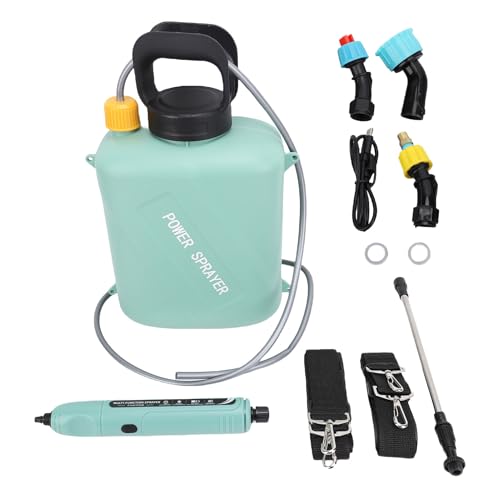 Elektrisches Rucksack -Sprühgerät, 6L -Batterie -Sprühgerät mit 3 Düsen einversteifbarer Zauberstab USB wiederaufladbares Griff für Pflanzen, Rasen, Außenreinigung Elektrisches Rucksack -Sprühgerät, 6L -Batterie -Sprühgerät mit 3 Düsen einversteifbarer Zauberstab USB wiederaufladbares Griff für Pflanzen, Rasen, Außenreinigung von WOHPNLE