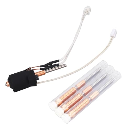 Extruder Hot End Kit für Ender 3 V3 Plus, Keramik -Hotend mit 0,4 mm 0,6 mm 0,8 mm Düse 3D -Druckerzubehör Heiße End Extruder Header Heizungsblock Kit Extruder Hot End Kit für Ender 3 V3 Plus, Keramik -Hotend mit 0,4 mm 0,6 mm 0,8 mm Düse 3D -Druckerzubehör Heiße End Extruder Header Heizungsblock Kit von WOHPNLE
