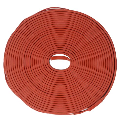 Far Infrared Silicone Heating Tape, 1000W Pipe Heating Cable Fiber Heating Wire for Industrial Temperature Control and Frost Protection von WOHPNLE