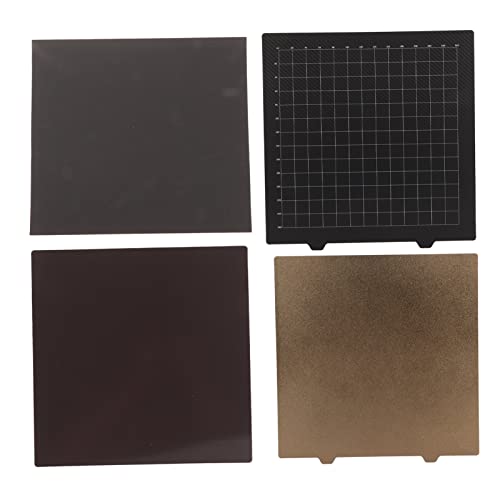 Federstahl -Bauplatte Pei Pulver Kohlefaser Doppelseite 3D -Druckfeder Stahlblech mit magnetischer Basis 310 x 310 mm von WOHPNLE