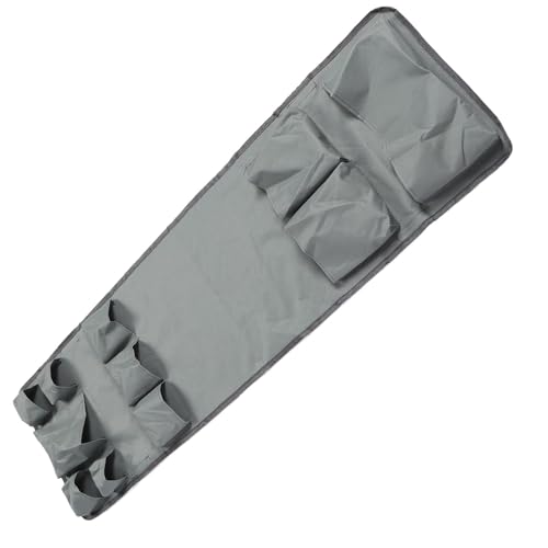 Fridge Hanging Storage Bag, 600D Oxford Cloth Fridge Top Organizer with Multi Pockets Mini Fridge Storage Bag for Home Dorm Office von WOHPNLE