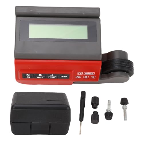 Gehrungssäge digitales Messwerkzeug, 0-99 mm einstellbarer Klemme Entfernungsmesser mit LCD-Anzeige-Präzisionslängenmessung für Aluminiumholzschnitte von WOHPNLE