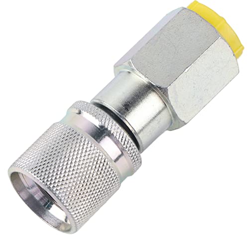 Hydraulik-Testadapter, G1/4 bis M16*2 Kupplungsdruck-Testpunktanschluss Stahl-Testkupplung zur Überwachung der Hydraulikölprobenahme Hydraulik-Testadapter, G1/4 bis M16*2 Kupplungsdruck-Testpunktanschluss Stahl-Testkupplung zur Überwachung der Hydraulikölprobenahme von WOHPNLE