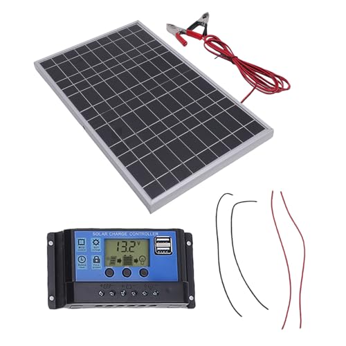 IP65 Solarpanel, 10W Kit 12V Polykristalline Solar -Batterie -Ladegerät Batteriebatterie mit 10A Smart Controller für RV Camping -Batterie -Notfallgebrauch IP65 Solarpanel, 10W Kit 12V Polykristalline Solar -Batterie -Ladegerät Batteriebatterie mit 10A Smart Controller für RV Camping -Batterie -Notfallgebrauch von WOHPNLE