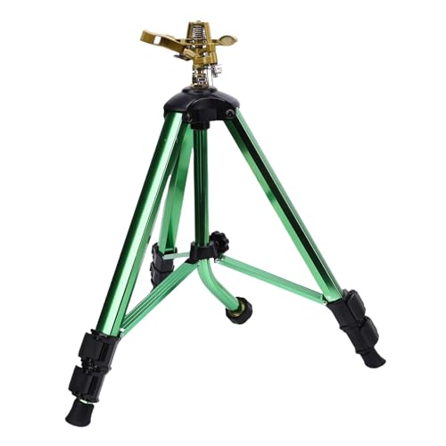 Impact Sprinkler Heavy Duty Messing Sprinkler mit einstellbarem Stativständer, 3/4 Zoll Stecker Großer Deckung für die Gartengartenbewässerung Impact Sprinkler Heavy Duty Messing Sprinkler mit einstellbarem Stativständer, 3/4 Zoll Stecker Großer Deckung für die Gartengartenbewässerung von WOHPNLE