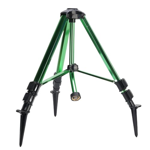 Impact Sprinkler auf Stativbasis, einstellbare Hochleistungsstativsprinkler 360 Grad Rotation Automatisch rotierende Rasensprinkler für Garten- und Rasenbewässerung Impact Sprinkler auf Stativbasis, einstellbare Hochleistungsstativsprinkler 360 Grad Rotation Automatisch rotierende Rasensprinkler für Garten- und Rasenbewässerung von WOHPNLE