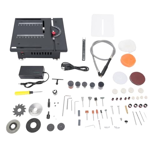 Kleine Tischsäge, 100W 7 Geschwindigkeiten Multifunktional einstellbare Winkelsäge tragbare Desktop -Säge zum Polieren des Schleifens zu Schnitzenbohrungen DIY -Kunsthandwerk Kleine Tischsäge, 100W 7 Geschwindigkeiten Multifunktional einstellbare Winkelsäge tragbare Desktop -Säge zum Polieren des Schleifens zu Schnitzenbohrungen DIY -Kunsthandwerk von WOHPNLE
