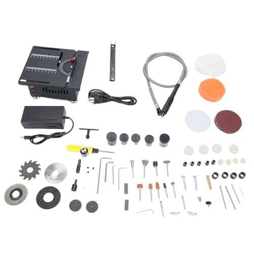 Mini -Tischsäge, tragbare Desktop -Säge mit einstellbarer Höhe und Winkel Multi funktionaler Tisch Elektrische Säge für Handwerksholzschnitte Mini -Tischsäge, tragbare Desktop -Säge mit einstellbarer Höhe und Winkel Multi funktionaler Tisch Elektrische Säge für Handwerksholzschnitte von WOHPNLE