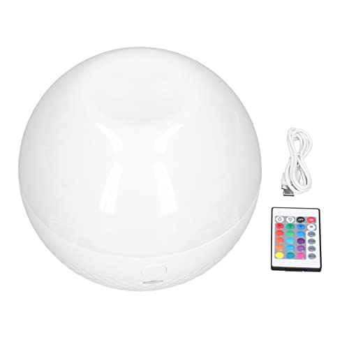 Nachtlicht für Kinder, wiederaufladbar neben Lampe 16 Farben Wechseln runde LED -Touchlampe mit Fernbedienung für Gartengarten oder Wohnkultur von WOHPNLE