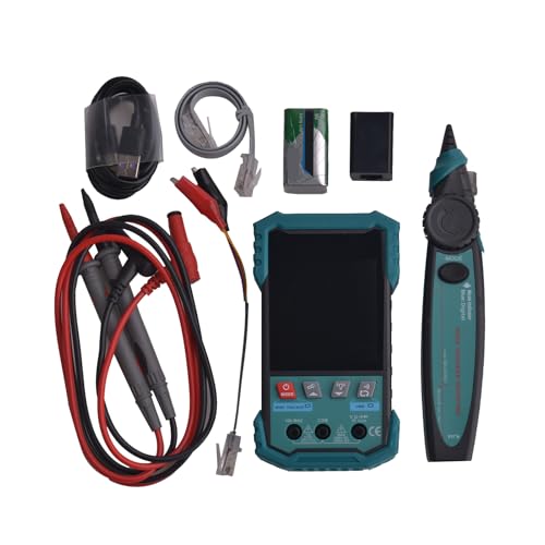 Netzwerkkabel -Tester, digitales Kabel -Multimeter mit POE -Teststromspannungswiderstandstester, Handtester für Techniker für Techniker Netzwerkkabel -Tester, digitales Kabel -Multimeter mit POE -Teststromspannungswiderstandstester, Handtester für Techniker für Techniker von WOHPNLE