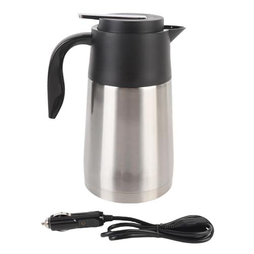 Portable 12V Car Kettle 1300 ML Hot Water Pot, Fast Heating Travel Kettle and Car Water Heater Boiler for Camping and Road Travels Portable 12V Car Kettle 1300 ML Hot Water Pot, Fast Heating Travel Kettle and Car Water Heater Boiler for Camping and Road Travels von WOHPNLE