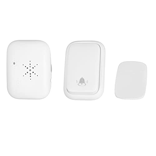 Self Powered Wireless Door Bell Set, Plug In Receiver with Voice Intercom and Loud Chime No Wiring Installation Wireless Doorbell Kit for Home and Elderly Self Powered Wireless Door Bell Set, Plug In Receiver with Voice Intercom and Loud Chime No Wiring Installation Wireless Doorbell Kit for Home and Elderly von WOHPNLE