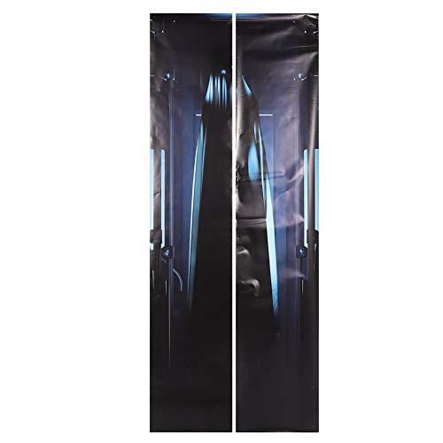 Türaufkleber, wasserdicht PVC Innovative schreckliche Halloween -ations -Tür -Aufkleber Abziehbilder für Schulwerkstatt Wohnkultur Indoor Party ationen (WSMT003) von WOHPNLE