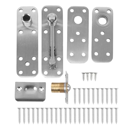 Türscharnier mit Pufferstopper, 360 ° Rotation schweres verstecktes Scharnier 600 Pfund mit Edelstahl Stahl ruhiger Metallscharnier für Holz- oder Rahmentüren tragen Türscharnier mit Pufferstopper, 360 ° Rotation schweres verstecktes Scharnier 600 Pfund mit Edelstahl Stahl ruhiger Metallscharnier für Holz- oder Rahmentüren tragen von WOHPNLE