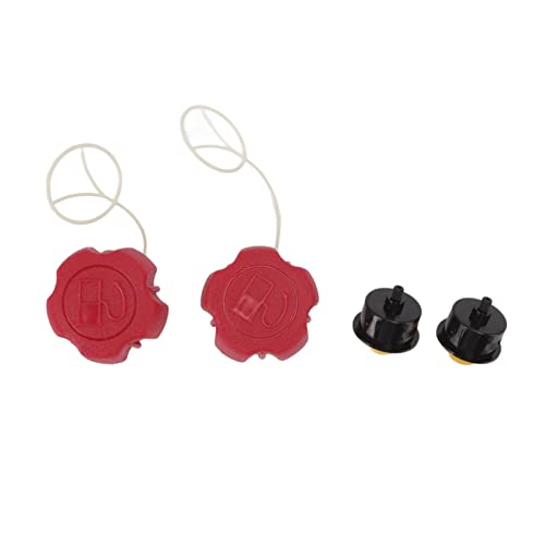 WOHPNLE 2 Set Fuel Cap Lampe Kit, ABS Housing Rasenmäher Mäherkappen -Lack -Lampen -Ersatzteil Kit Rasenmäher -Lackbirne Set für Fuxtec Fuxtec FX RM 1630 1855 1860 2055 2060 2060pro von WOHPNLE