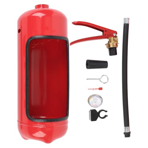 WOHPNLE 35 cm Mini Bar Feuerlöscher Weinflasche, batteriebetriebene Ative Getränkestack-Rack Tabletop Feuerlöscher Aufbewahrungsbox Weinflaschen Lagerhalter für Zuhause, Bar, Büro von WOHPNLE