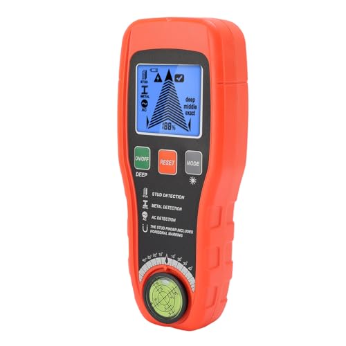 WOHPNLE BOED FODER Wallscanner, Handheld -Bolzendetektorstrahl Finder tragbarer elektronischer Detektor mit LED -Anzeige für Holz -Wechselstromdrahtmetall von WOHPNLE